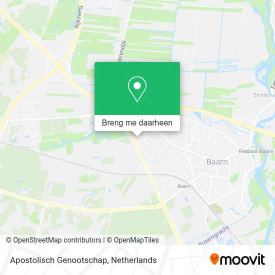 Apostolisch Genootschap kaart