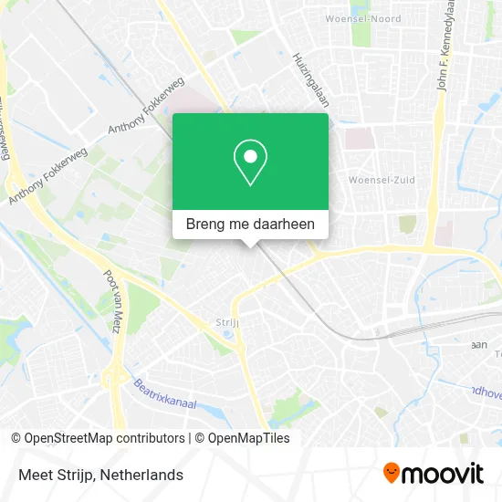 Meet Strijp kaart