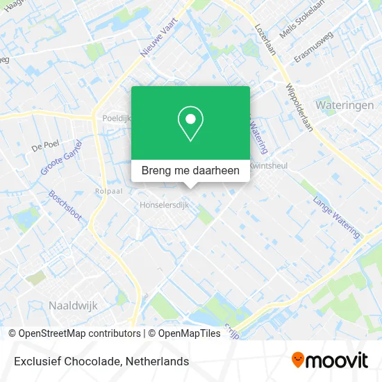 Exclusief Chocolade kaart