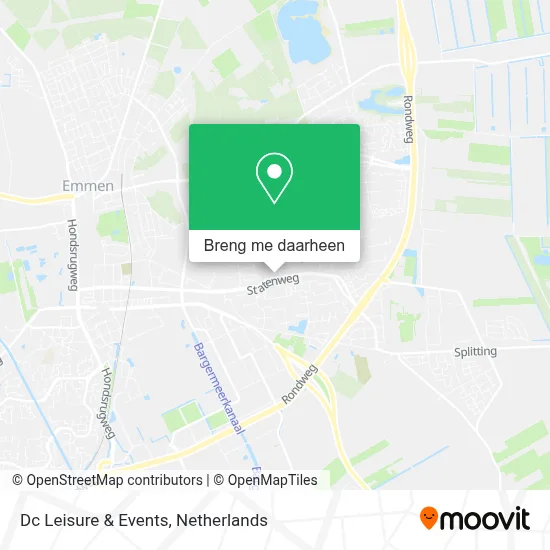 Dc Leisure & Events kaart