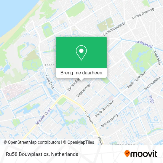 Ru58 Bouwplastics kaart
