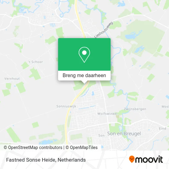 Fastned Sonse Heide kaart