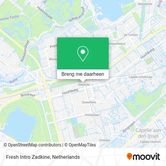 Fresh Intro Zadkine kaart