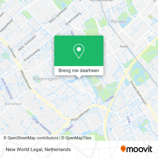 New World Legal kaart