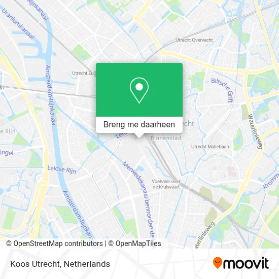 Koos Utrecht kaart