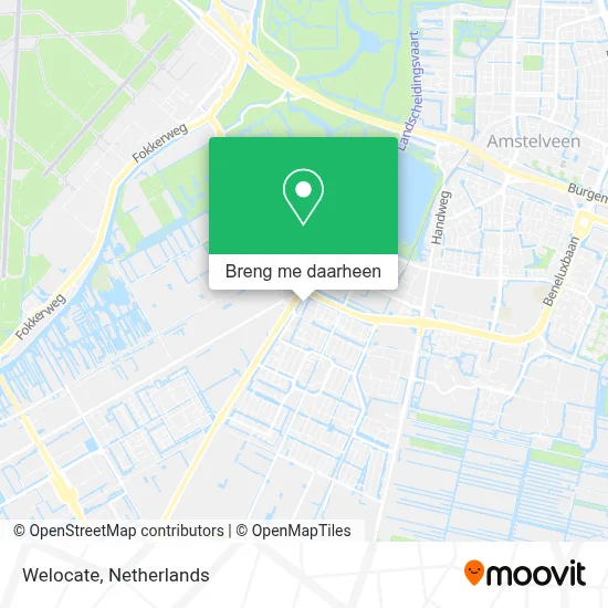 Welocate kaart