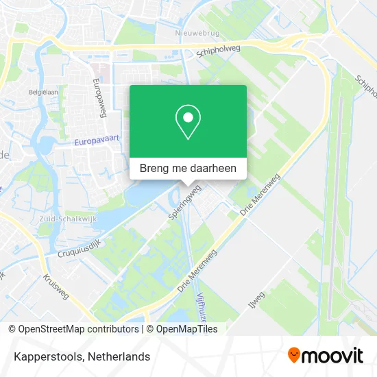 Kapperstools kaart