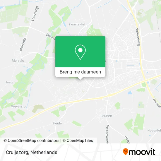 Cruijszorg kaart