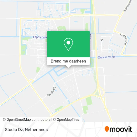 Studio Dz kaart