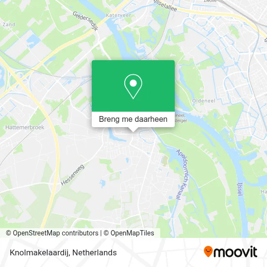 Knolmakelaardij kaart