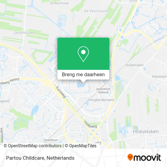 Partou Childcare kaart