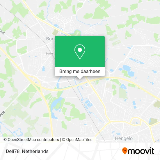 Deli78 kaart
