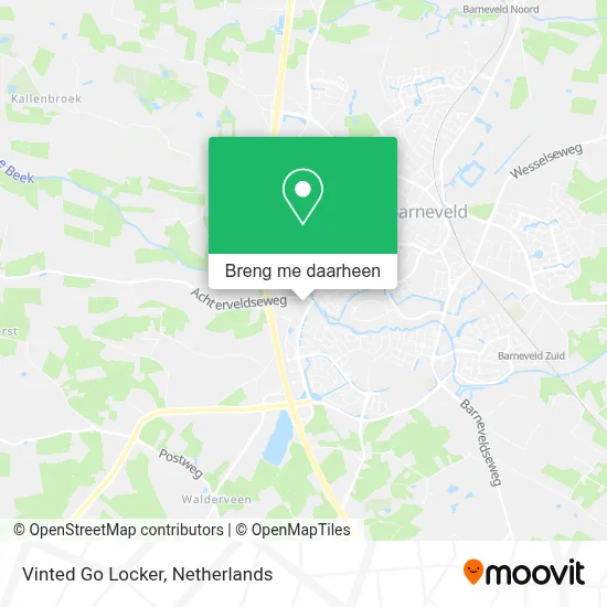 Vinted Go Locker kaart
