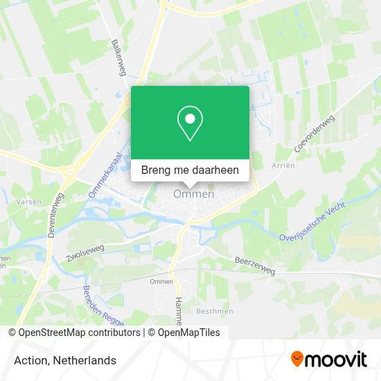 Action kaart