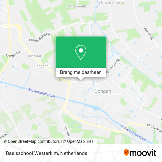 Basisschool Westerkim kaart
