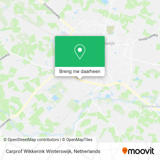Carprof Wikkerink Winterswijk kaart