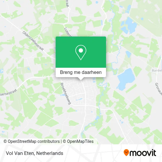 Vol Van Eten kaart