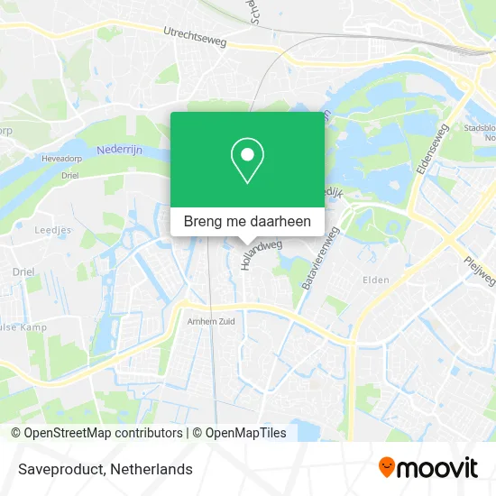 Saveproduct kaart
