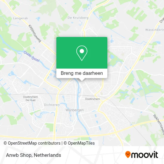 Anwb Shop kaart