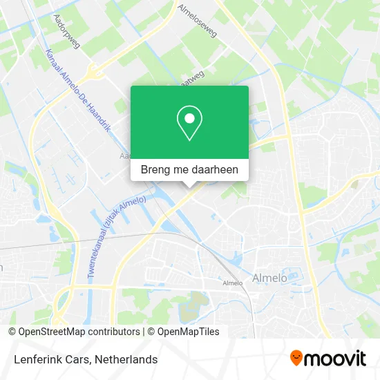 Lenferink Cars kaart