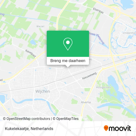 Kukelekaatje kaart