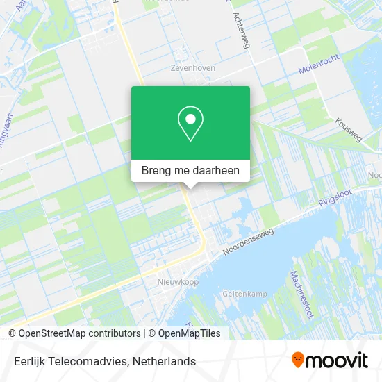 Eerlijk Telecomadvies kaart