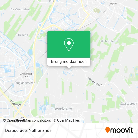 Derouerace kaart