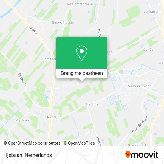 Ijsbaan kaart