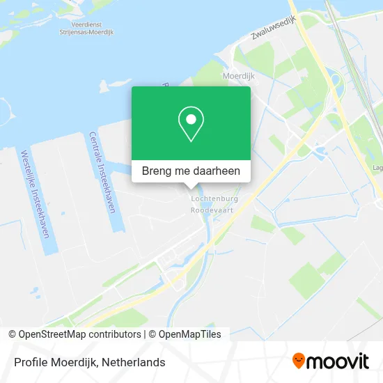 Profile Moerdijk kaart