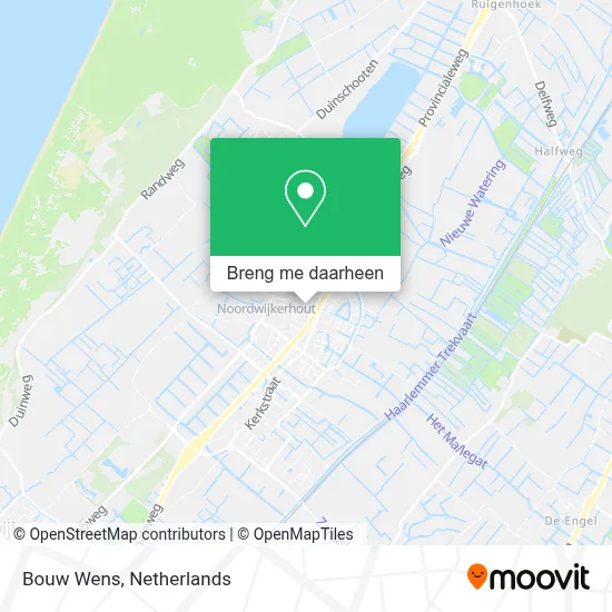 Bouw Wens kaart