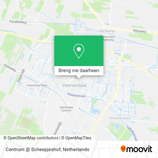 Centrum @ Scheepjeshof kaart