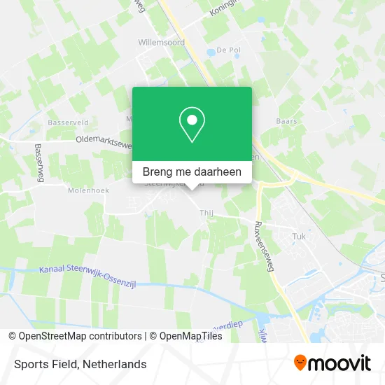 Sports Field kaart