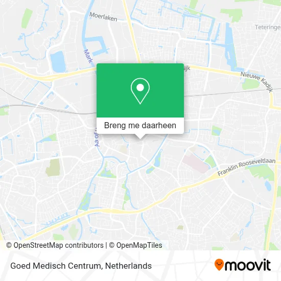 Goed Medisch Centrum kaart