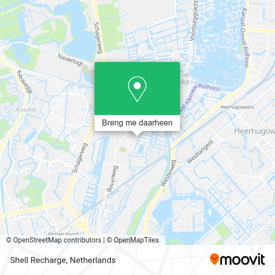 Shell Recharge kaart