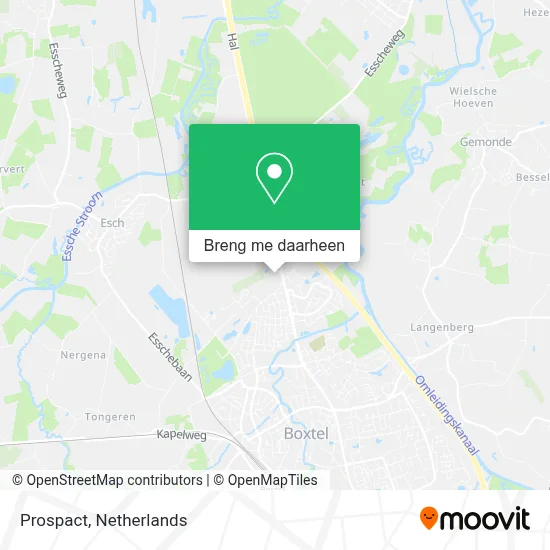 Prospact kaart