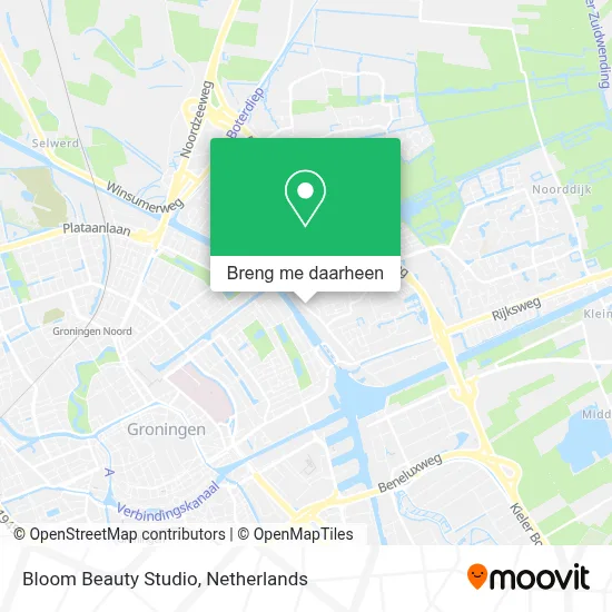 Bloom Beauty Studio kaart