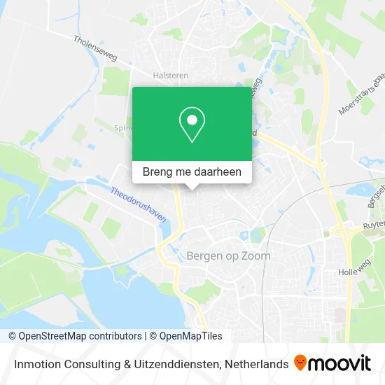 Inmotion Consulting & Uitzenddiensten kaart