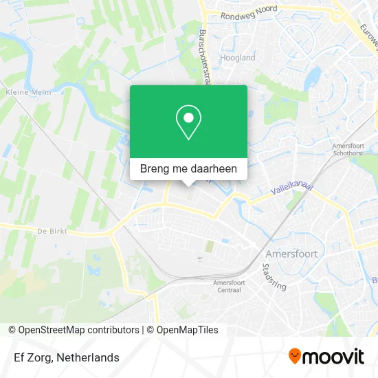 Ef Zorg kaart