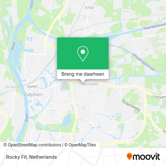 Rocky Fit kaart