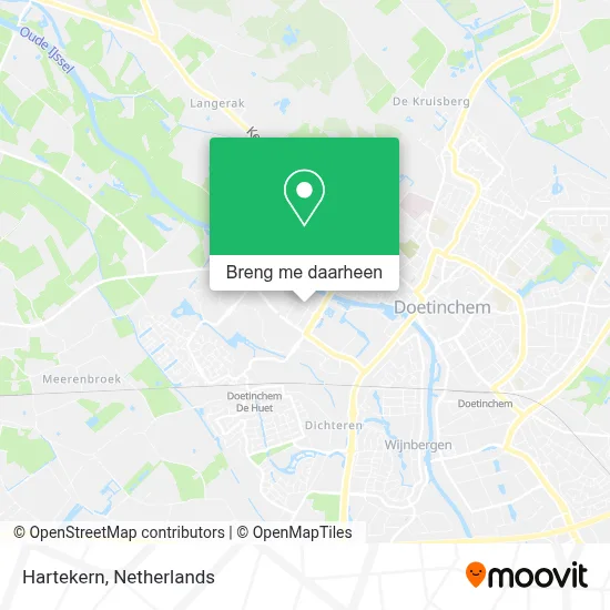 Hartekern kaart