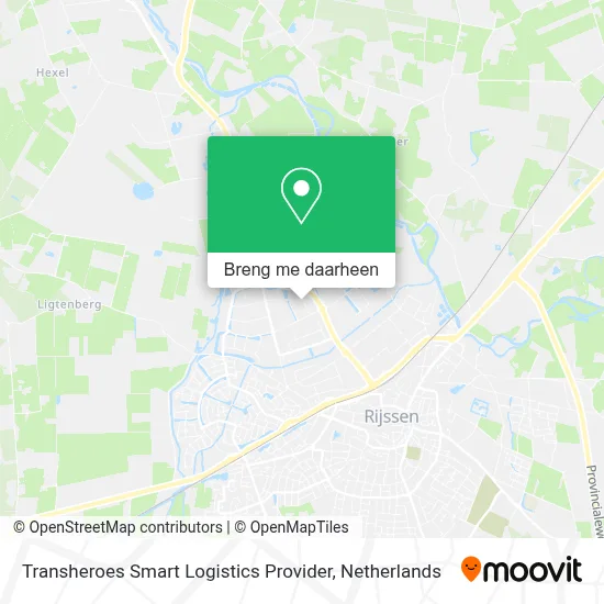 Transheroes Smart Logistics Provider kaart