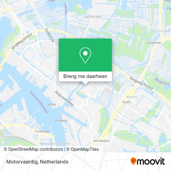 Motorvaardig kaart