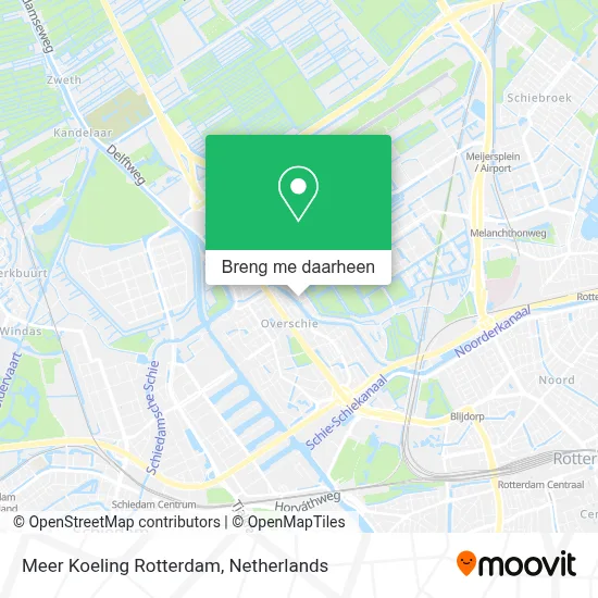Meer Koeling Rotterdam kaart