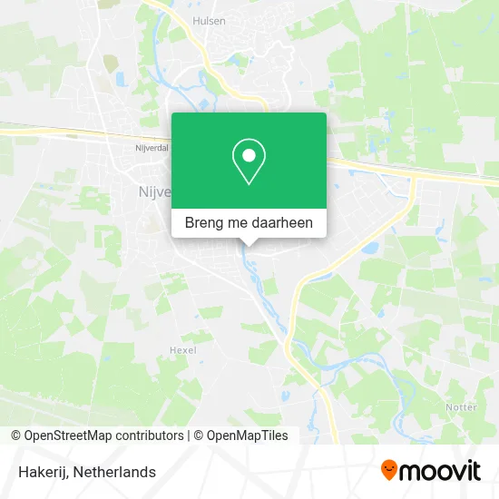 Hakerij kaart