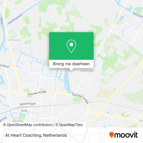 At Heart Coaching kaart