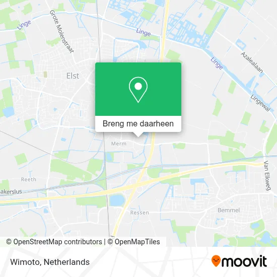 Wimoto kaart
