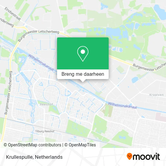 Krullespulle kaart