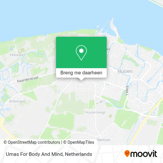 Umas For Body And Mind kaart