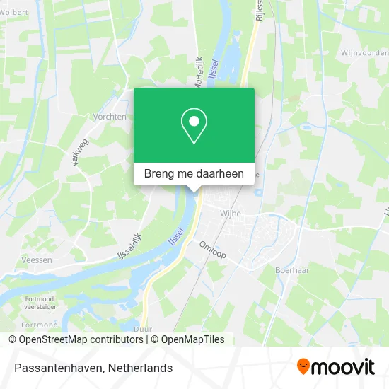 Passantenhaven kaart