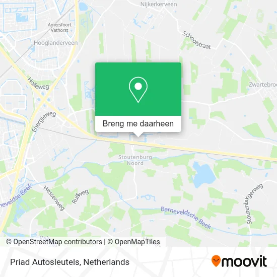 Priad Autosleutels kaart